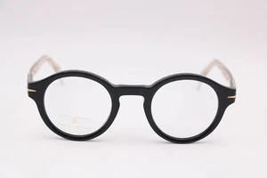 Gafas David Beckham Db7051 negras redondas azules 44-24-145 - Imagen 1 de 7