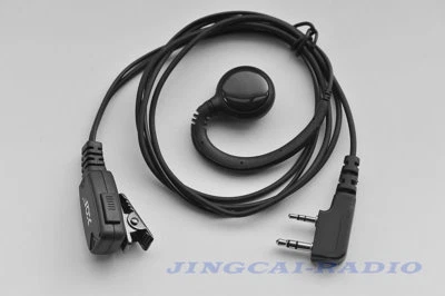 New! XQF PTT Earpiece Earphone Mic for Kenwood Puxing Wouxun Baofeng Radio 103B6 - Image 1 of 4