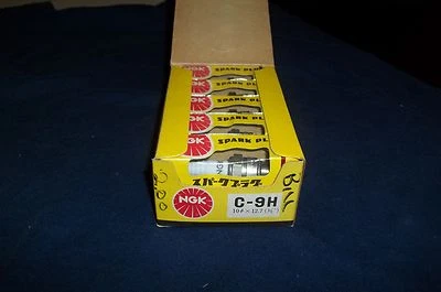 NGK C-9H  Lot Of 10 Spark Plug Hodaka Kawasaki Yamaha Suzuki Vintage 125 100 - Image 1 of 2