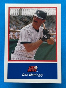 1991 Line Drive Don Mattingly #9
