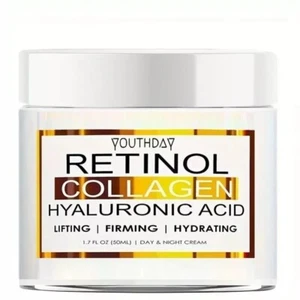 Retinol Collagen Hyaluronic Acid Cream for Face Lifting, Skin Firming, Hydrating - Picture 1 of 5