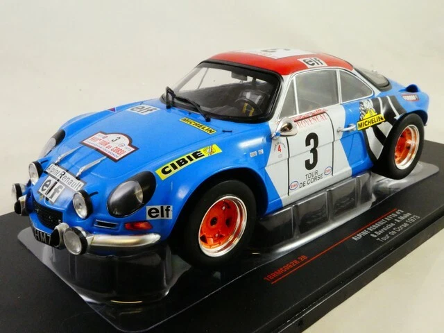 Ixo Alpine Renault A110 #3 Darniche Tour de Corse Rally 1973 1/18 18RMC062B - Immagine 1 di 3