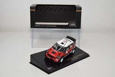 B24 1:43 IXO RAM472 MINI COUNTRYMAN JOHN COOPER WORKS #37 RALLY SARDEGNA 2011 MB - Immagine 1 di 4