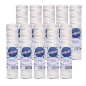 Filtro de agua de sedimentos para heridas de hilo de 10 piezas filtro de agua de 10" - Imagen 1 de 7