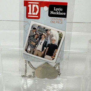 One Direction Band Lyric Necklace You've Got That One Thing 1D Gift Souvenir - Picture 1 of 4