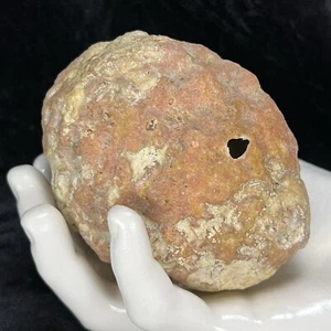 Geoda roja sin abrir cristal blanco cuarzo sin cortar todo rompe tu propio sin traquetear - Imagen 1 de 8