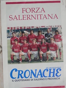 Vecchio poster della SALERNITANA CALCIO campionato 1995 1996 Tudisco Breda Facci - Foto 1 di 1