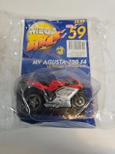 Hachette Mega Bikes Issue 59 MV AGUSTA 750 F4 (modelo motobike) escala 1:18 - Imagen 1 de 6