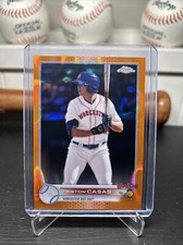 Triston Casas 2022 Topps Pro Debut Chrome Orange Lava Refractor #13/25 #PDC-133