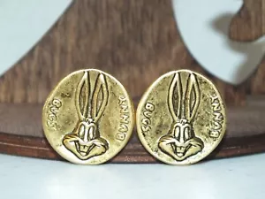 1992 W.B. Inc Bugs Bunny Vintage Manschettenknöpfe - Bild 1 von 5