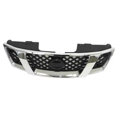 Front Grille Chrome Shell w/Black Insert for 2008-2012 Nissan Pathfinder 4-Door Foto 1 de 4