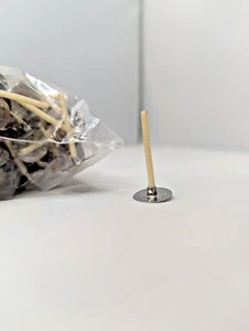 200x Pre Waxed Pre Tabbed Candle Wicks for Candle Making DIY Tealight Candle - Picture 1 of 3