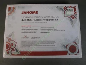 Janome Memory Craft 15000 Quilt Maker Accessory Upgrade Kit 5 Feet Needle Plate - Picture 1 of 3
