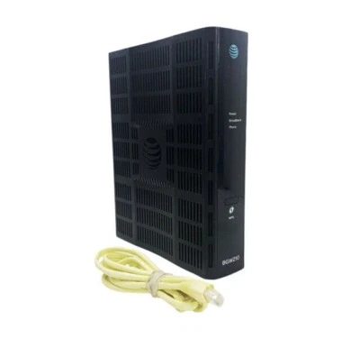 Módem WiFi de banda ancha AT&T Arris BGW210-700 cable de alimentación cable Ethernet Cat 5 Foto 1 de 4