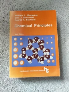 Chemical Principles - Masterton, Slowinski, Stanitski 6th Ed 1985 paperback - Bild 1 von 4