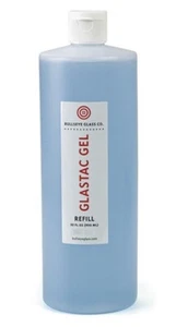 Bullseye GlasTac BLUE GEL Fusing Glue - 32 oz. - For Kiln Firing Glas-Tac - Picture 1 of 1