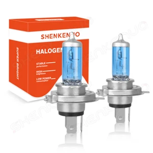 H4 Halogen Headlight Kit Light Bulbs High Low Beam 5000K HB2 9003 100W 4000LM - Picture 1 of 11
