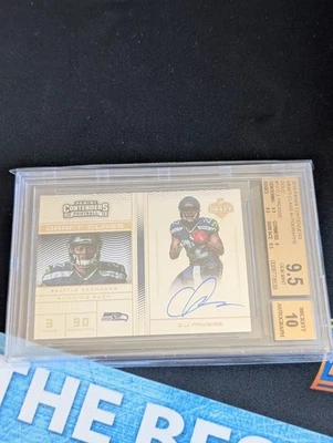 C.J. PROSISE 2016 Panini Contenders Draft Class AUTO / AUTOGRAPH #d /16 BGS 9.5 - Image 1 of 2