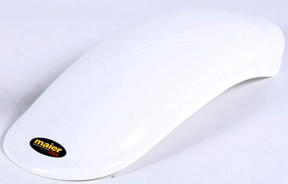 Maier Mfg [185601] Fenders White Rear - Image 1 of 1