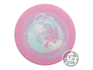 USED Discraft BIG BEE ESP Zone 174g Pink-Seafoam Holo Foil Putter Golf Disc - Picture 1 of 2