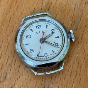 21mm Vintage Oris Cal 612 Blue Indices Swiss Handaufzug Uhr TEILE / REPARATUR - Bild 1 von 9