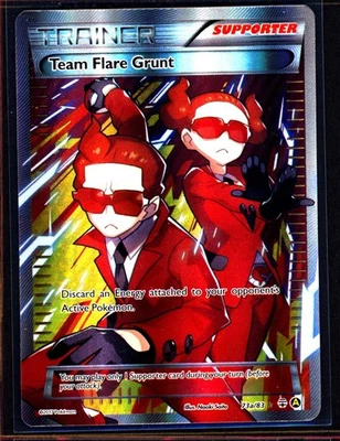 Pokemon Team Flare Grunt XY Generations 73a/83 Full Art TCG Pokemon NM 1001#59 - Image 1 of 2