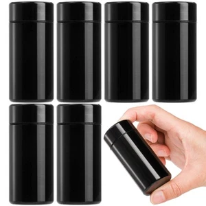 6 Pack Small Storage Jars, 1.4 oz Mini Bottles Containers with Lids, Portable... - Picture 1 of 6