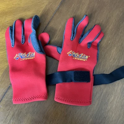 Guantes de neopreno rojo Team Hobie by Stearns talla XXL deportes acuáticos vela buceo Foto 1 de 4
