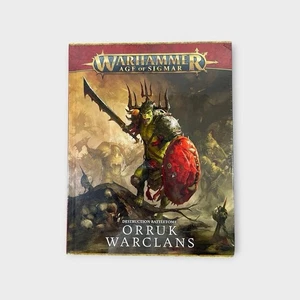 Warhammer Age of Sigmar Battletome Orruk Warclans Destruction New - Picture 1 of 3