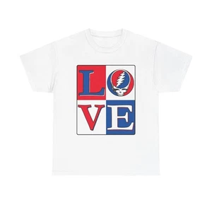 Grateful Dead Love Grafik T-Shirt Erwachsene NEU - Bild 1 von 25