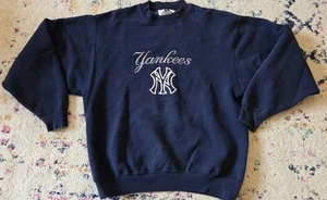 Sudadera de los Yankees de Nueva York para Hombres Grande MLB Béisbol Cuello Redondo Adidas Yankees Y2K - Imagen 1 de 8