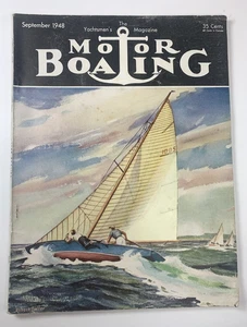 Motor Boating Magazine Sept/ 1948 The Yachtsmen's Magazine. - Picture 1 of 7