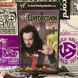 WWF Unforgiven In Your House PPV 1998 VHS Tape 1998 First Ever Inferno Match - Picture 1 of 6
