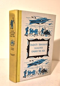 TWENTY-THOUSAND LEAGUES UNDER THE SEA, Jules Verne, Illustrated Junior Deluxe Ed - Picture 1 of 15