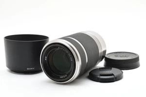 SONY SEL55210 55-210mm f/4.5-6.3 OSS Silver Lens E Mount [Near MINT] From Japan - Picture 1 of 12