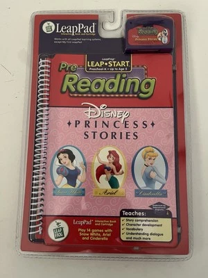 Brand New Disney Princess Stories Leap Pad Leap Frog Sealed Preschool 14 Games - Image 1 of 4