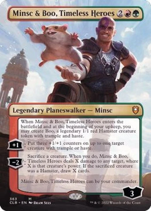 MTG Full Art Minsc & Boo, Timeless Heroes English [CLB] - Image 1 of 1