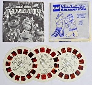 Muppet Movie and Meet Jim Hensons Muppets 6 View-Master Rollen plus Hefte - Bild 1 von 1