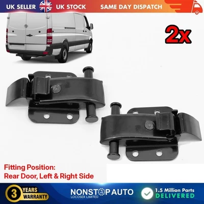 2x Rear Door Catch Left & Right For Mercedes Benz Sprinter 906 VW Crafter 2006- - Image 1 of 4