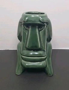 Tazza TIKI ceramica verde vintage bastardo sofferente DW228 - Foto 1 di 7