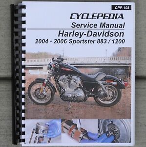 2004-2006 Harley Davidson Sportster XL 883 1200 SERVICE & REPAIR MANUAL