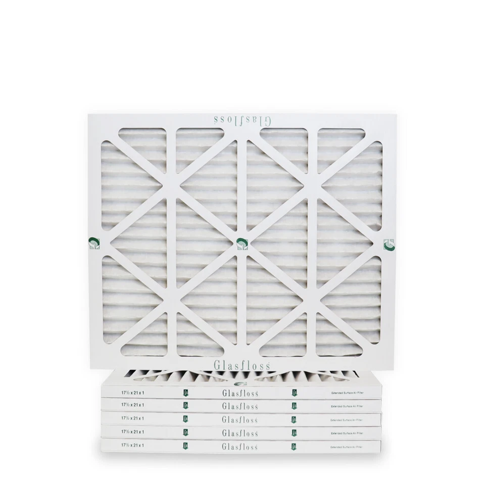 17-1/2 x 21 x 1 Air Filter Glasfloss ZL Series MERV 10 - Box of 6 - Image 1 of 1