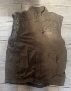 Jack Wolfskin TRAVEL Wanderweste Outdoor Herren Weste Gr.XL beige grün - Bild 1 von 3