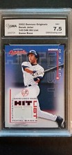 2002-Donruss Originals #HL-5 DEREK JETER(Hit List/Game Base)143/346 GMA 7.5 NM+