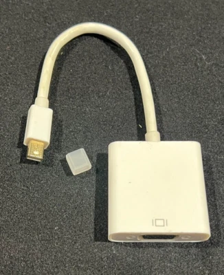 Apple Mini Display Port to VGA Adapter. Thunderbolt Mac Computer AV Macbook - Image 1 of 4