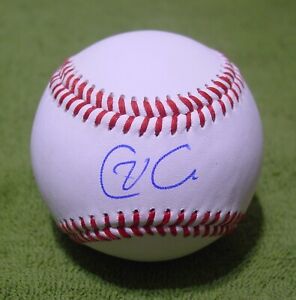 GAVIN CECCHINI Signed/Autographed BASEBALL BALL New York Mets NY w/COA