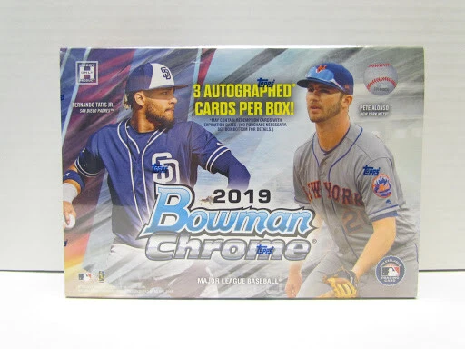 2019 Bowman Chrome Baseball  HTA Choice Hobby Box (FASC) - Image 1 of 1