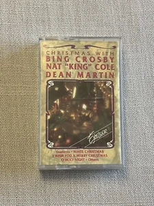 Christmas with Bing Crosby, Nat King Cole & Dean Martin (Cassette) 1991 Excels - Picture 1 of 3