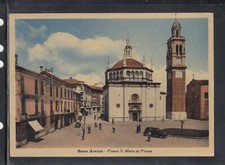 Cartolina Busto Arsizio Piazza S. Maria di Piazza ANIMATA CA57