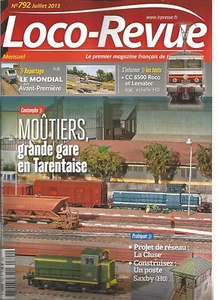 LOCO REVUE N°792 PROJET : LA CLUSE - UN POSTE SAXBY (HO) / MOUTIERS / CC 6500 - Imagen 1 de 2